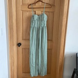 Striped jumpsuit. New with Tags